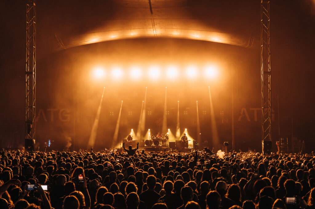 What does a safe listening festival sound like? Tinnitus UK at ArcTanGent Festival